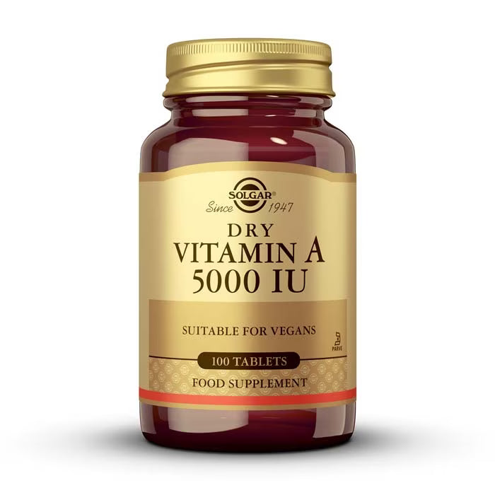 Vitamina A seca 5000 UI - 100 capsulas