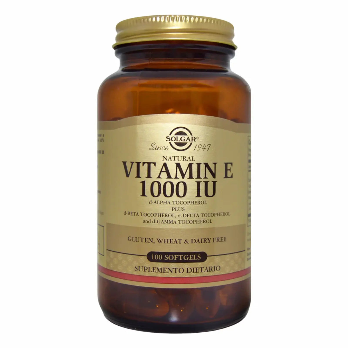 Vitamin E 1000 IU - 100 Capsulas