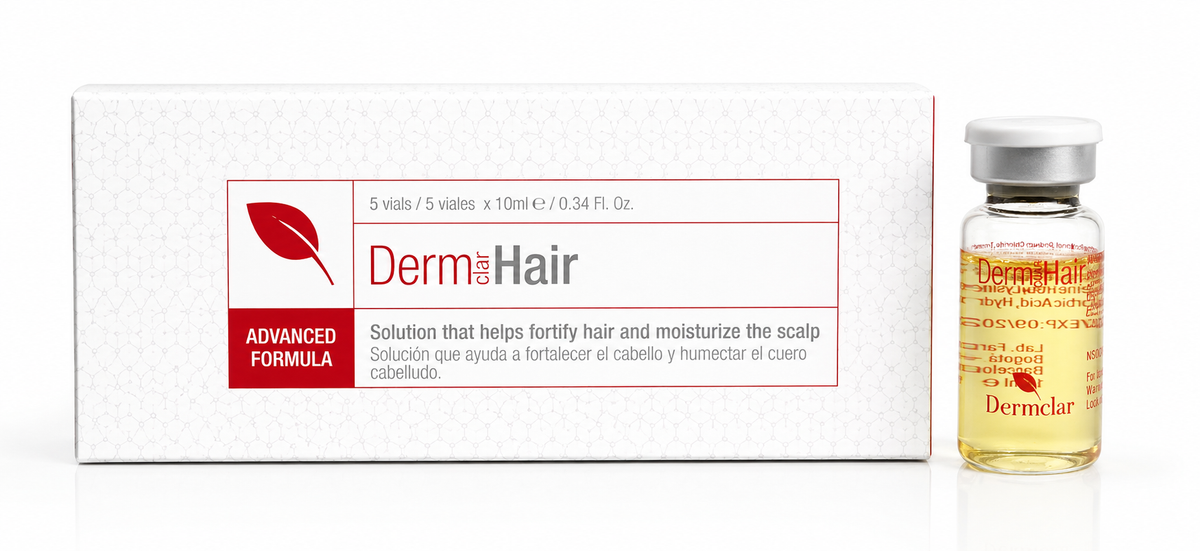DERMCLAR HAIR 5 VIALES * 10ML