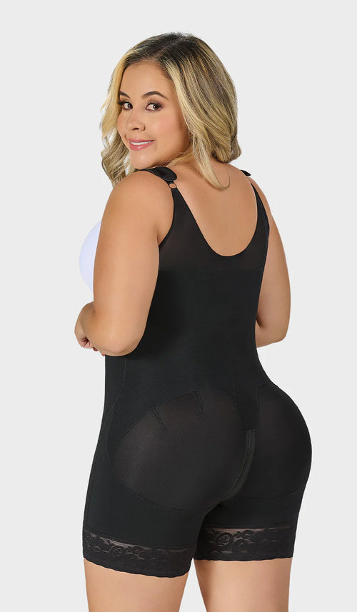 F-0068- Faja corta con espalda cubierta