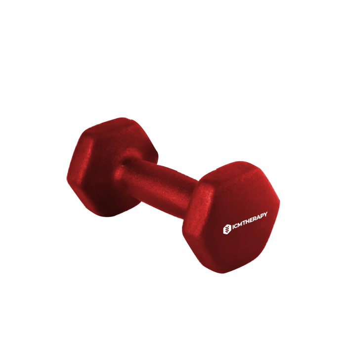 MANCUERNAS DE NEOPRENO ROJO 2KG