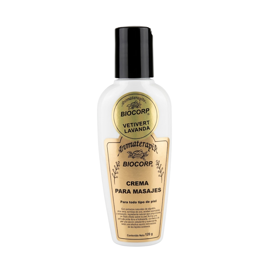 Crema Lavanda y Vetivert 120gr