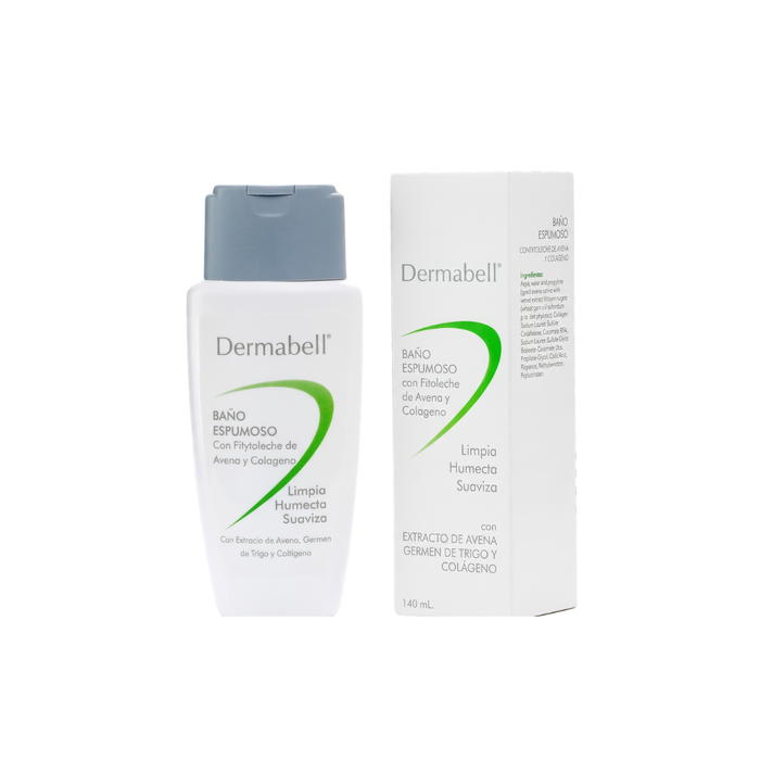 Baño espumoso con phytoleche de avena y colágeno x 140 mL