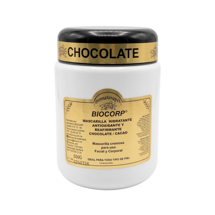 Mascarilla de chocolate/cacao 500gr