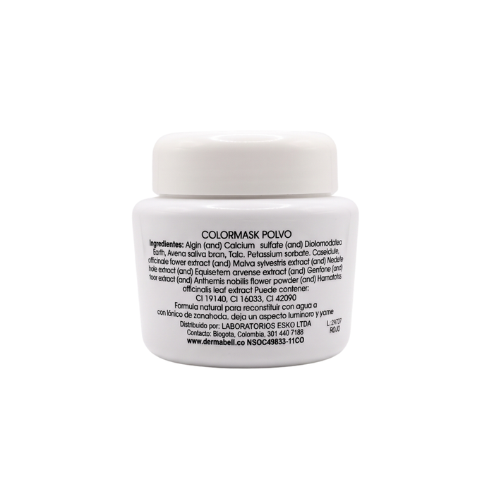Mascarilla Colormask Polvo - Rojo 370g