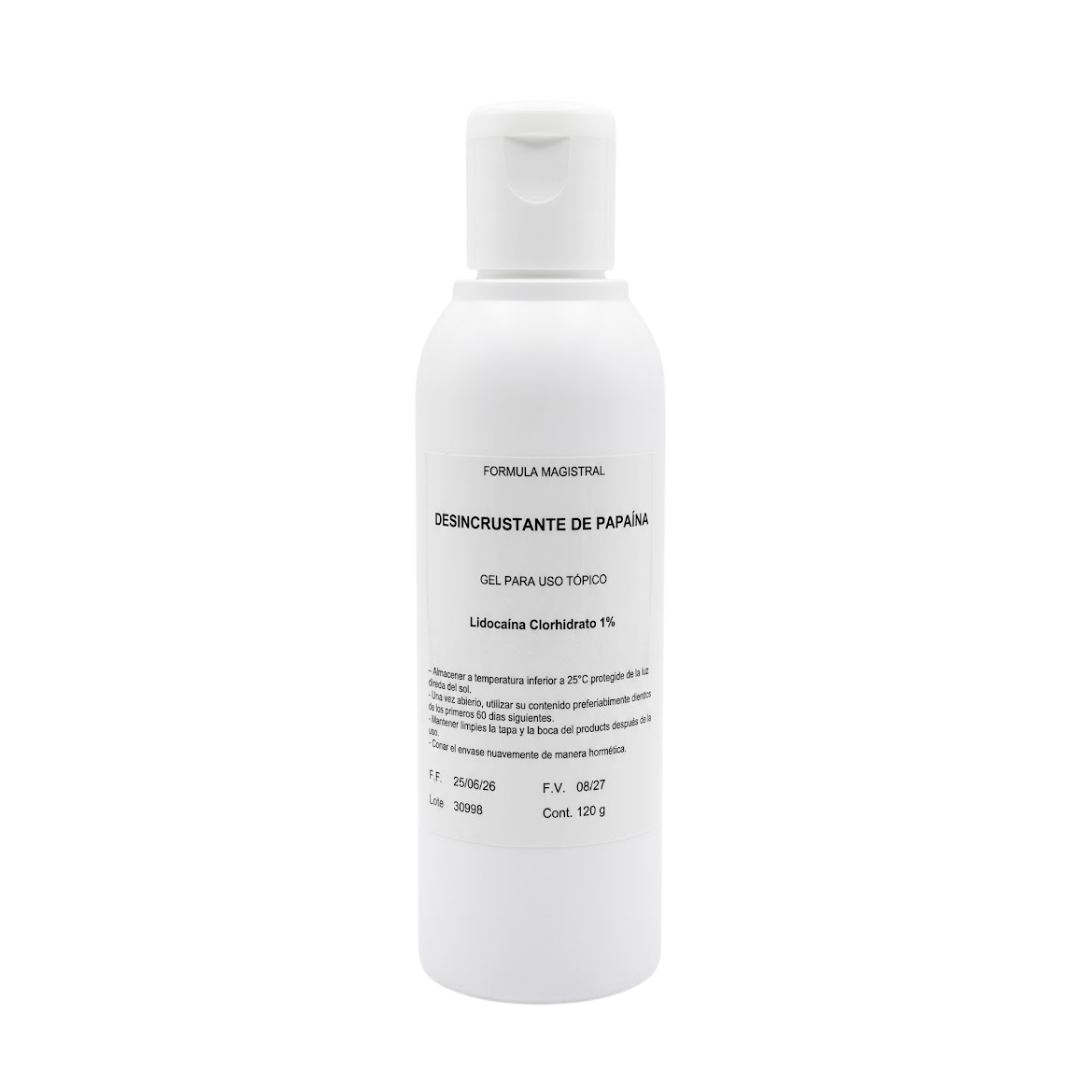 Desincrustante de papaina - 120gr