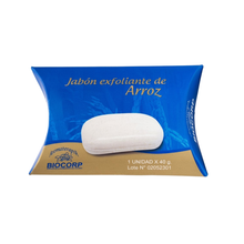 Jabón exfoliante de arroz x1
