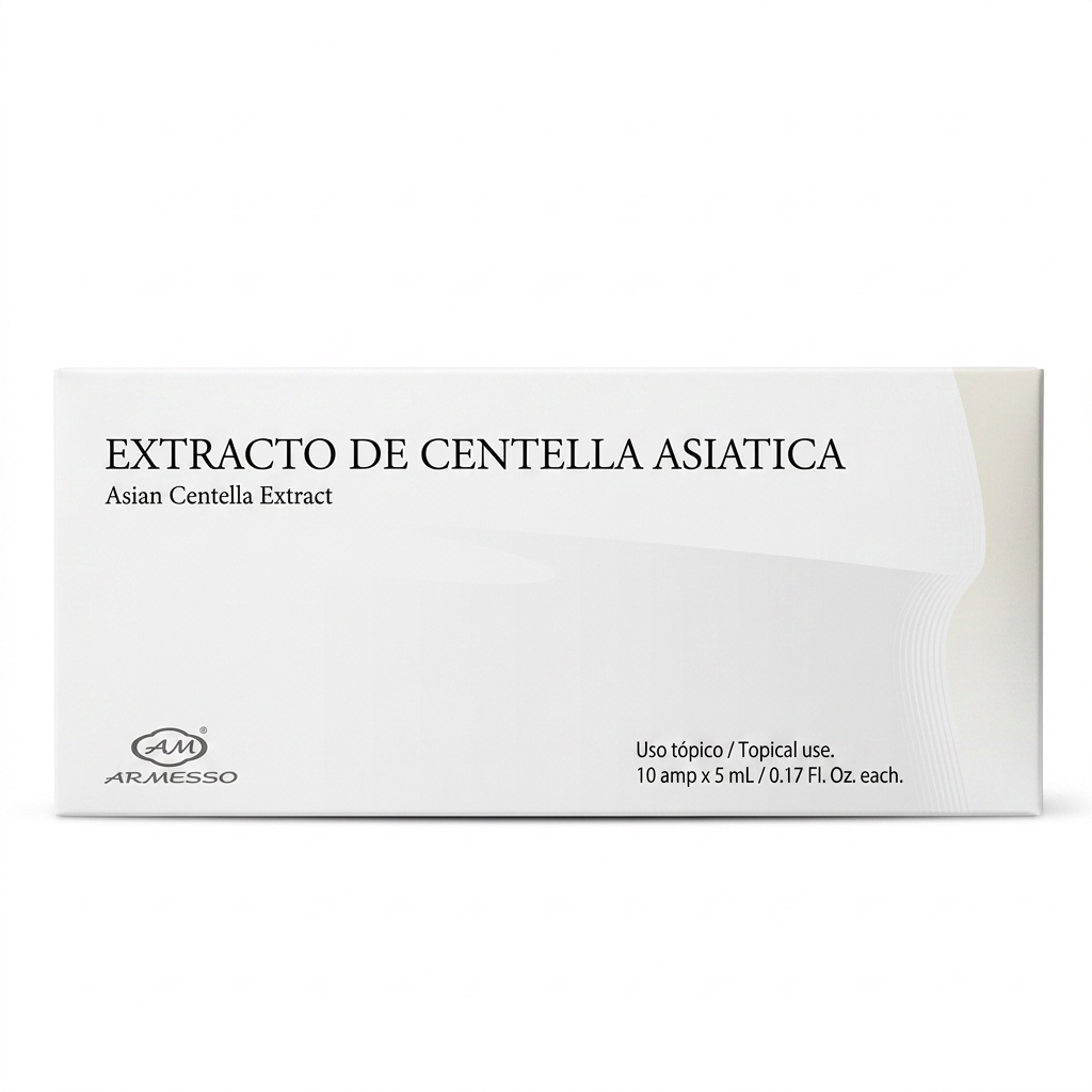 CENTELLA ASIATICA 10 AMPOLLAS X 10ML