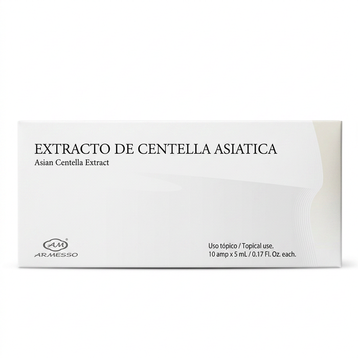 CENTELLA ASIATICA 10 AMPOLLAS X 10ML