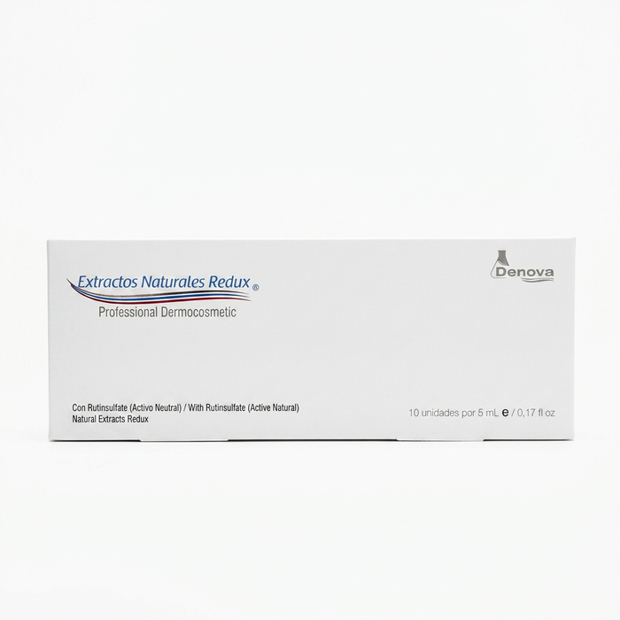 EXTRACTOS NATURALES REDUCTORES 10 AMPOLLAS *5ML