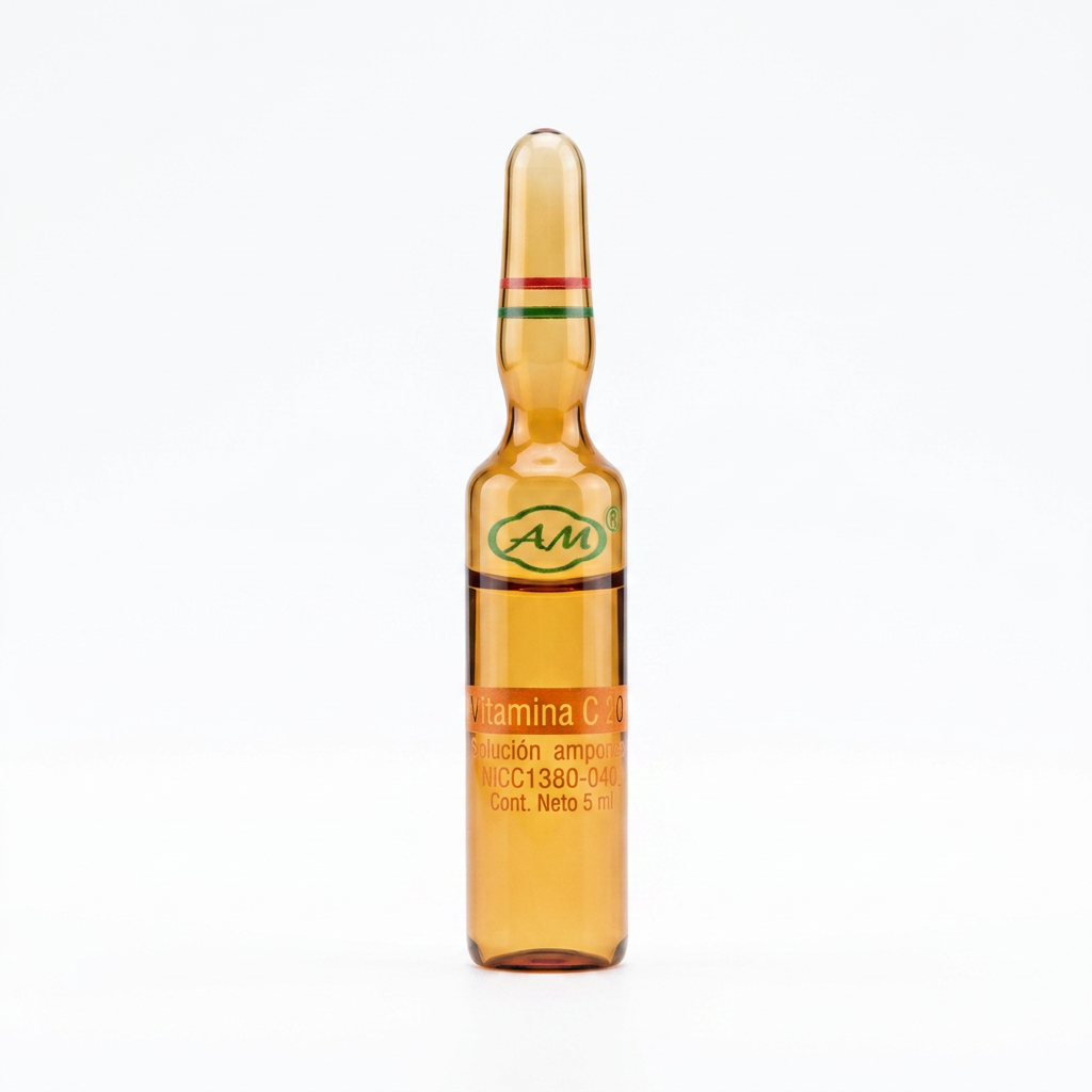 Vitamina C Solución Tamponada 20% 10 ampollas * 5ML