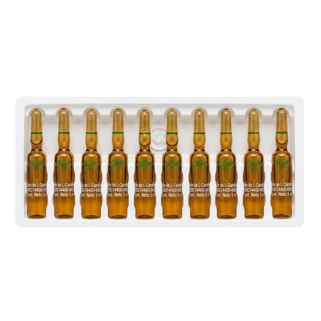 Solución de L-Carnitina NF 10 ampollas * 5ML