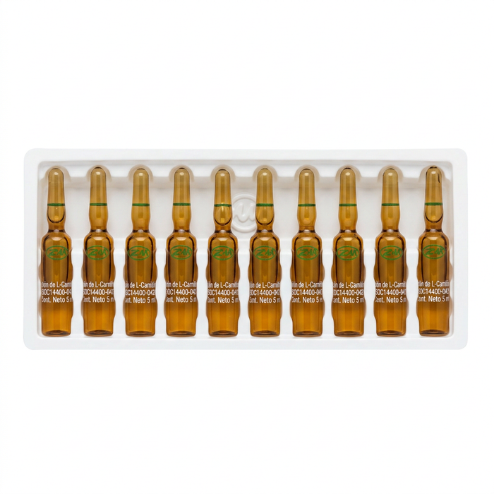 Solución de L-Carnitina NF 10 ampollas * 5ML
