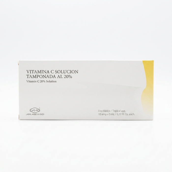 Vitamina C Solución Tamponada 20% 10 ampollas * 5ML